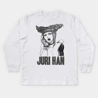 Juri Han Kids Long Sleeve T-Shirt